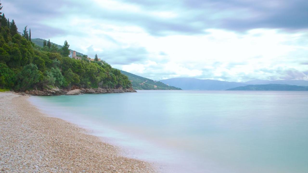 Barbati Beach Bungalow Esterno foto
